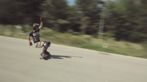 The world's longest standup heelside