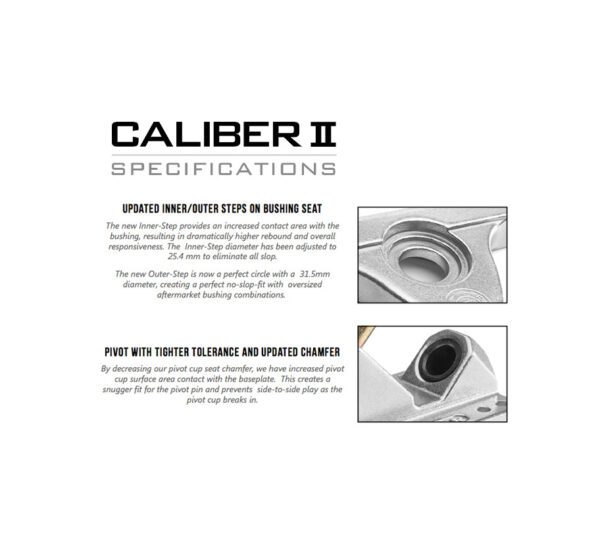 Caliber II 184mm White Gold