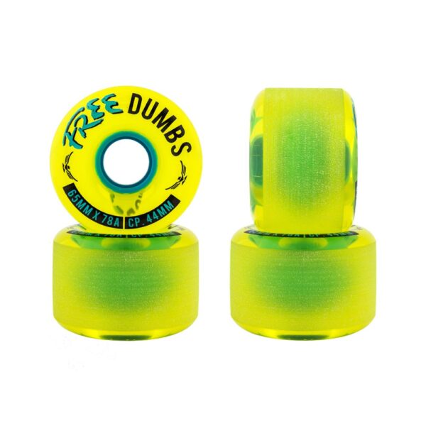 Free Wheel Co Dumbs 65mm Gold Standard