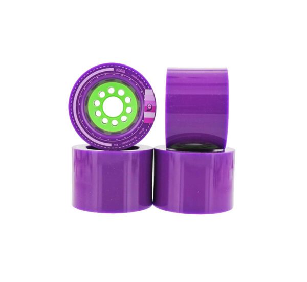 orangatang-cone-purple-83a-longboard-wheels Loaded Icarus
