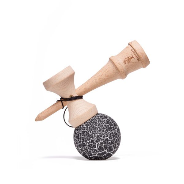 Heartwood Kendama Grunge Charcoal Black