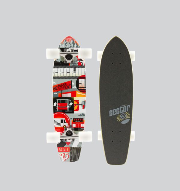 Sector 9 Dart Minicruiser Red