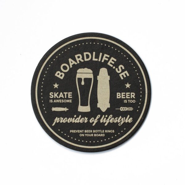 Boardlife Beer Coaster Boardlife Beer Coaster