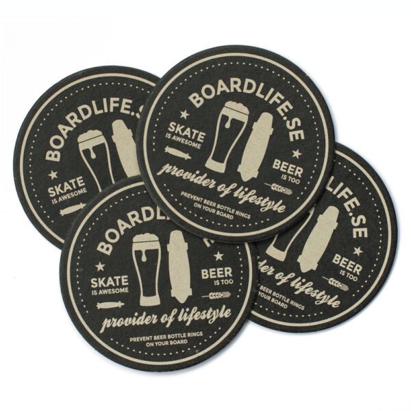 Boardlife Beer Coasters 4-pack Boardlife Beer Coasters 4-pack