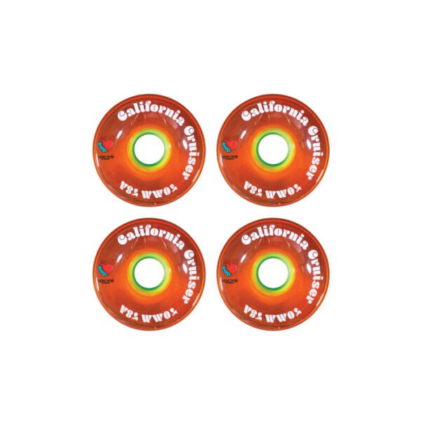 Remember california cruisers 70mm orange