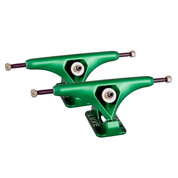 LUXE Longboard trucks Lite Green Front