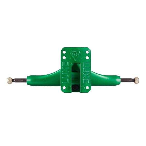 LUXE Longboard trucks Lite Green back