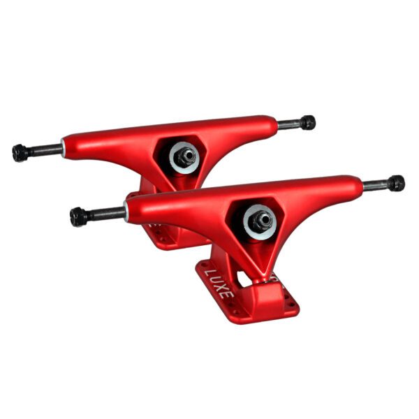 LUXE Longboard trucks Lite Red Front LUXE Longboard trucks Lite Red Front