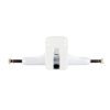 LUXE Longboard trucks Lite White Back LUXE Longboard trucks Lite White Back