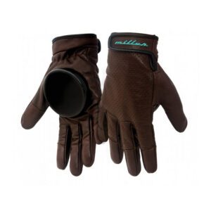 Miller Division Slide Freeride Glove Brown Leather