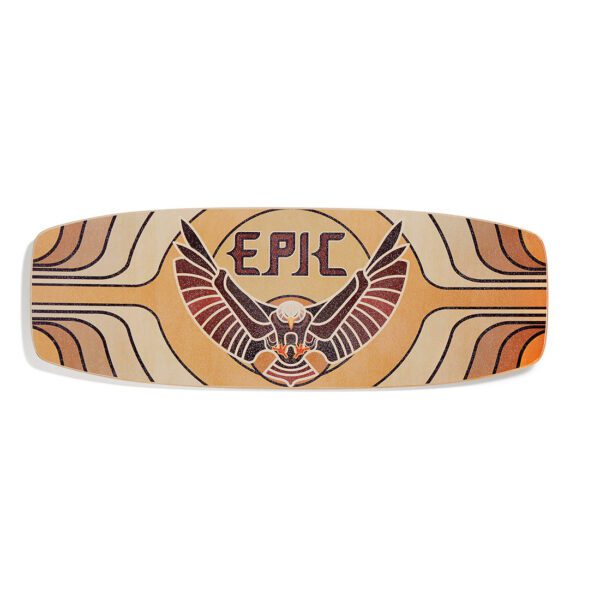 Epic Balance Boards - Nature Series Wings Rocker top