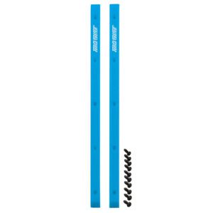 Santa Cruz skateboard rails blue