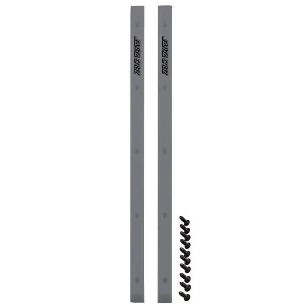 Santa Cruz skateboard rails gray