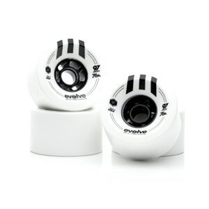 Evolve Skateboards 97mm 76a White