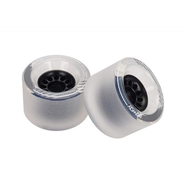 Exway Pro Front Wheels Clear 85mm 80a Exway Pro Front Wheels Clear 85mm 80a