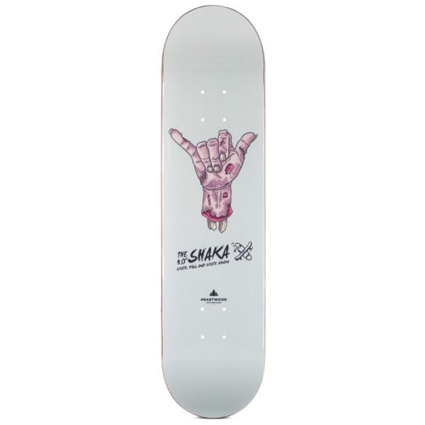 Heartwood Skateboards The Shaka 8.0" skateboard deck only