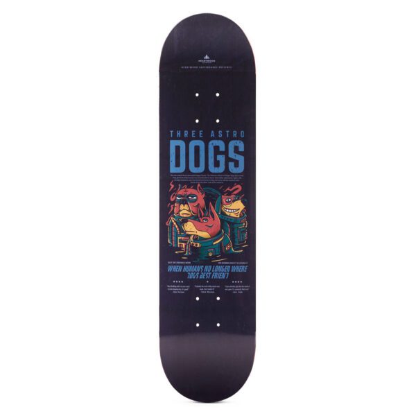 Heartwood Skateboards - Astro Dogs 7.75" deck