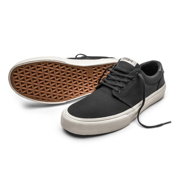 Straye Fairfax Black & Bone Skate Shoes