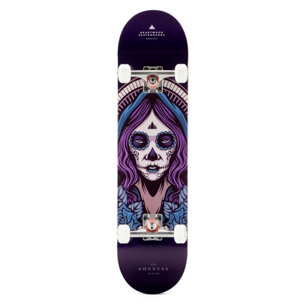Heartwood Skateboards Goddess - Akycha 7.75" complete Heartwood Skateboards Goddess - Akycha 7.75" complete