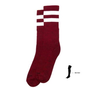 american socks red noise