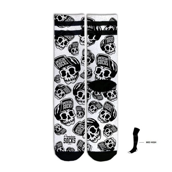 American Socks - Skater Skull