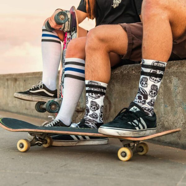 American Socks - Skater Skull model