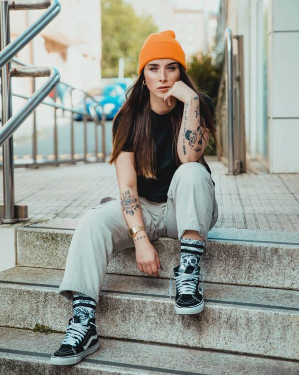 American Socks - Skater Skull model