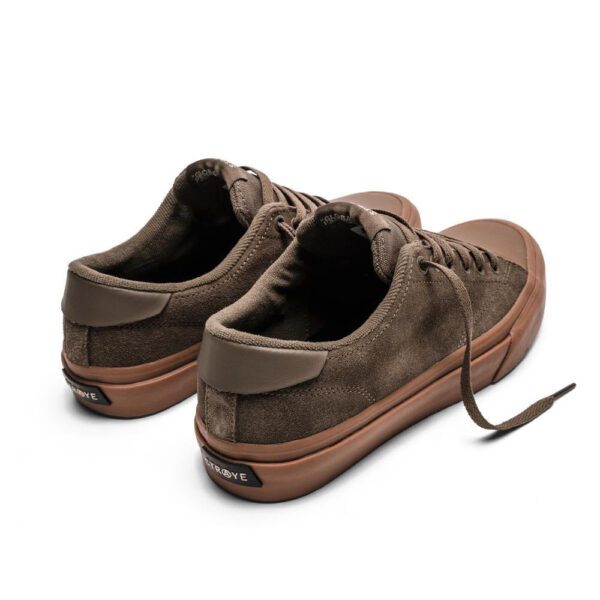 Straye Stanley brown suede top