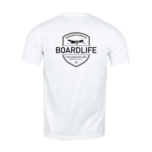 Boardlife Ultimate T-shirt White back