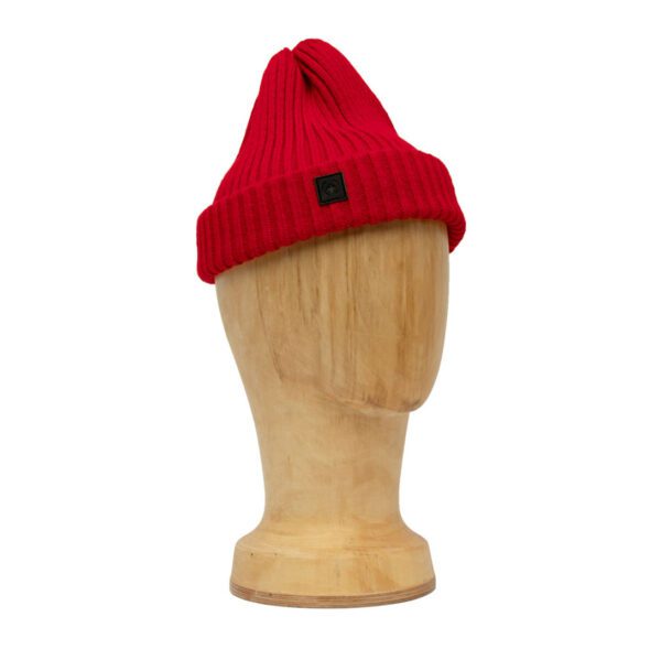 Sammy Icon knitted beanie red