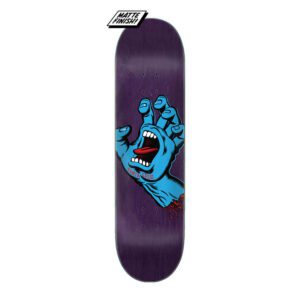 Santa Cruz - Screaming hand deck purple 8.375"
