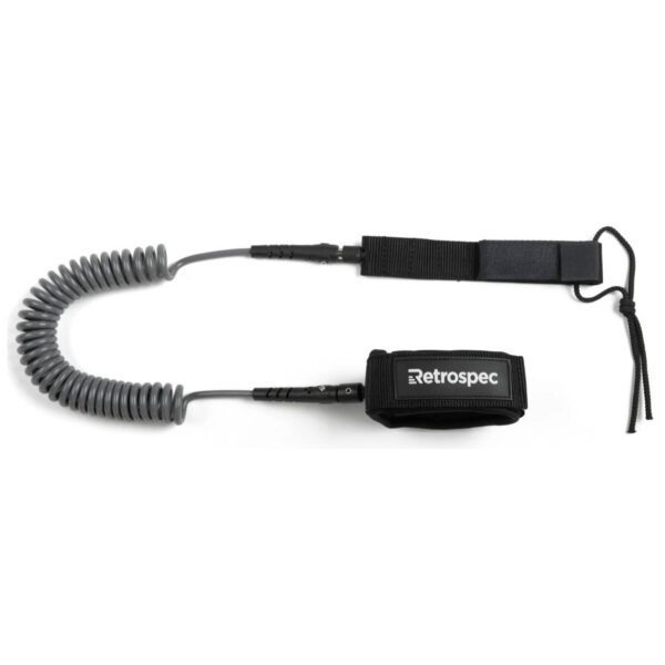 retrospec helix sup and surf sup leash black
