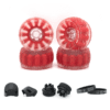 CloudWheels v2 Allterrain 105-120mm Red kit