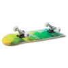 Enuff Skateboards Geometric Green Graphic Angle
