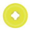 Santa Cruz Slime Balls Vomit Mini II Yellow 54mm 97a skateboard wheel back
