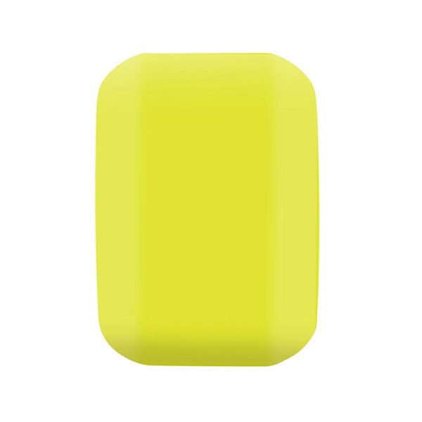 Santa Cruz Slime Balls Vomit Mini II Yellow 54mm 97a skateboard wheel side