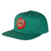 Santa Cruz Cap Classic Dot Snapback Evergreen