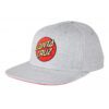 Santa Cruz Cap Classic Dot snapback Heather Grey Santa Cruz Cap Classic Dot snapback Heather Grey