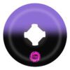 Santa Cruz Greetings Speedballs purple black 53mm 99a skateboard wheel back