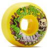 Santa Cruz Slime Balls Guts Speedballs Yellow 53mm 99a skateboard wheel front
