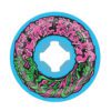 Santa Cruz Slime Balls Vomit Mini II Blue 53mm 97a skateboard wheel front