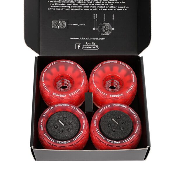 Exway Cloudwheel hub motor red