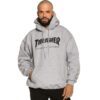 thrasher skate mag hoodie grey modell