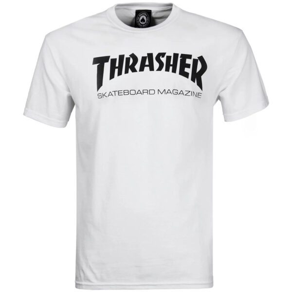 Thrasher Skate Mag - White T-Shirt Thrasher Skate Mag - White T-Shirt