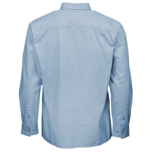 Santa Cruz Screaming mini hand L/S shirt work blue