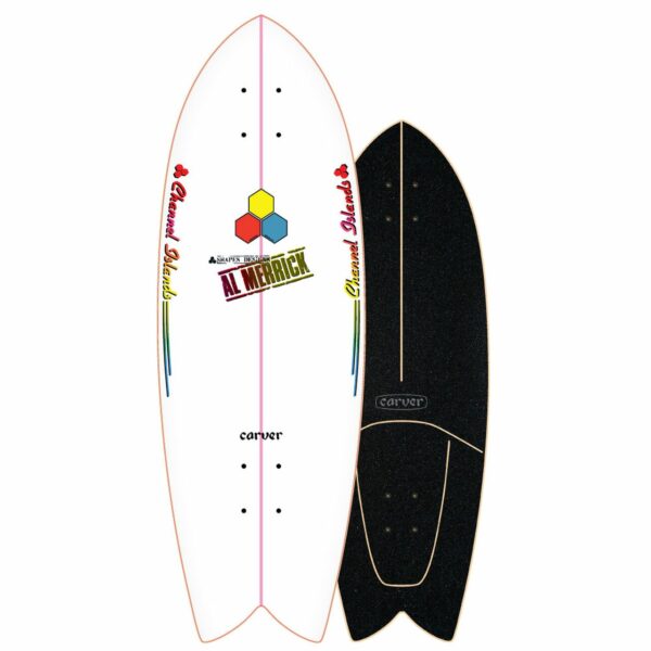 Carver skateboards - Channel Island Fishbeard deck only Carver skateboards - Channel Island Fishbeard deck only