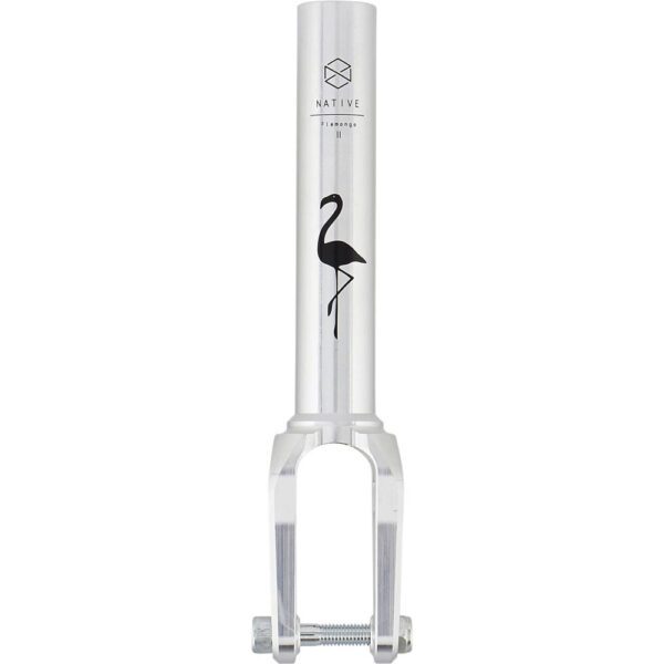 Native Flemongo II pro scooter fork raw front