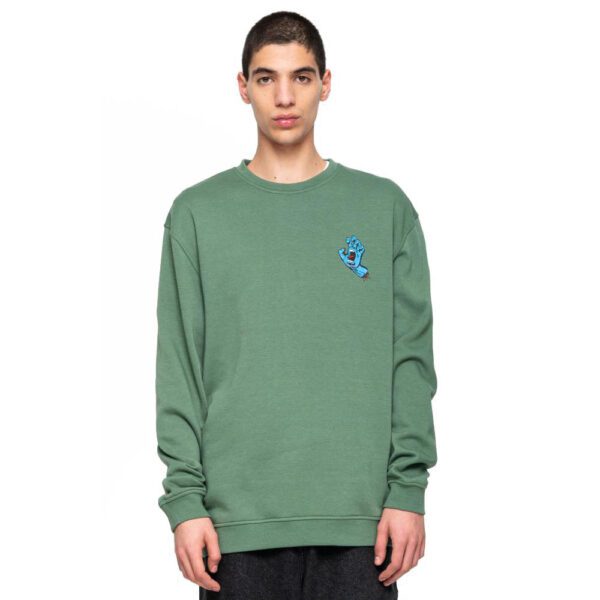 Santa Cruz - Crewneck Screaming Hand Vintage Ivy