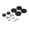 Exway Atlas pneumatic tyres 160mm 2WD combo kit