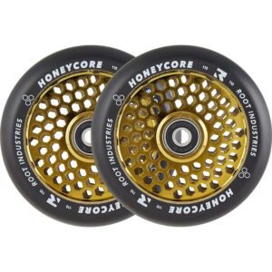 root honeycore gold 110mm 2-pack pro scooter wheels